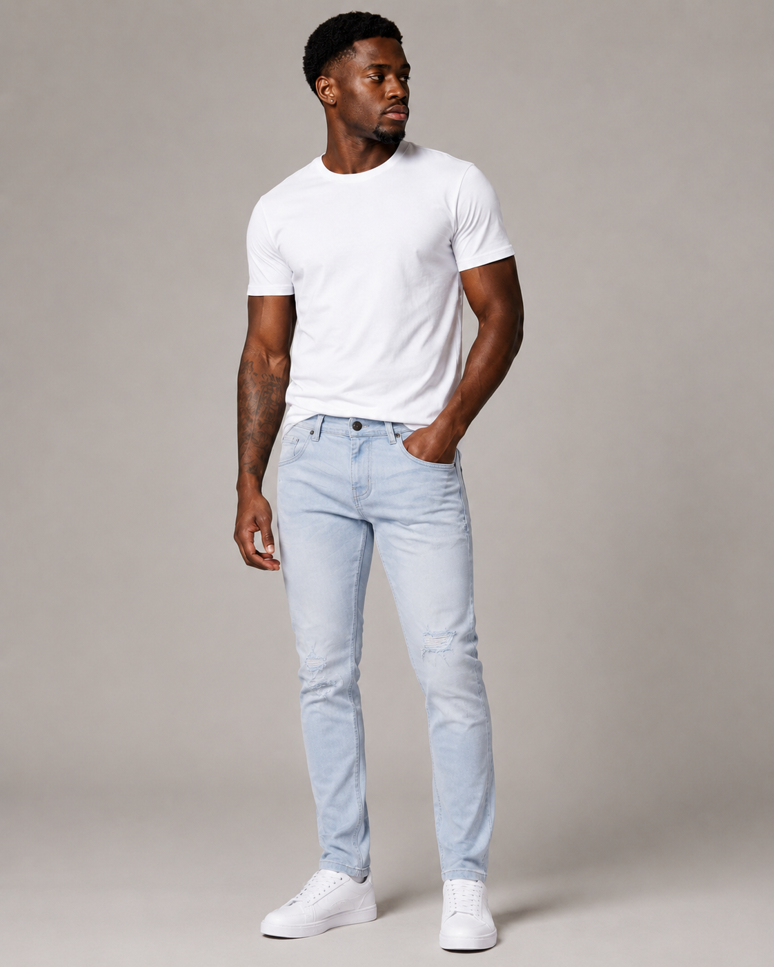 Essential Distressed Denim