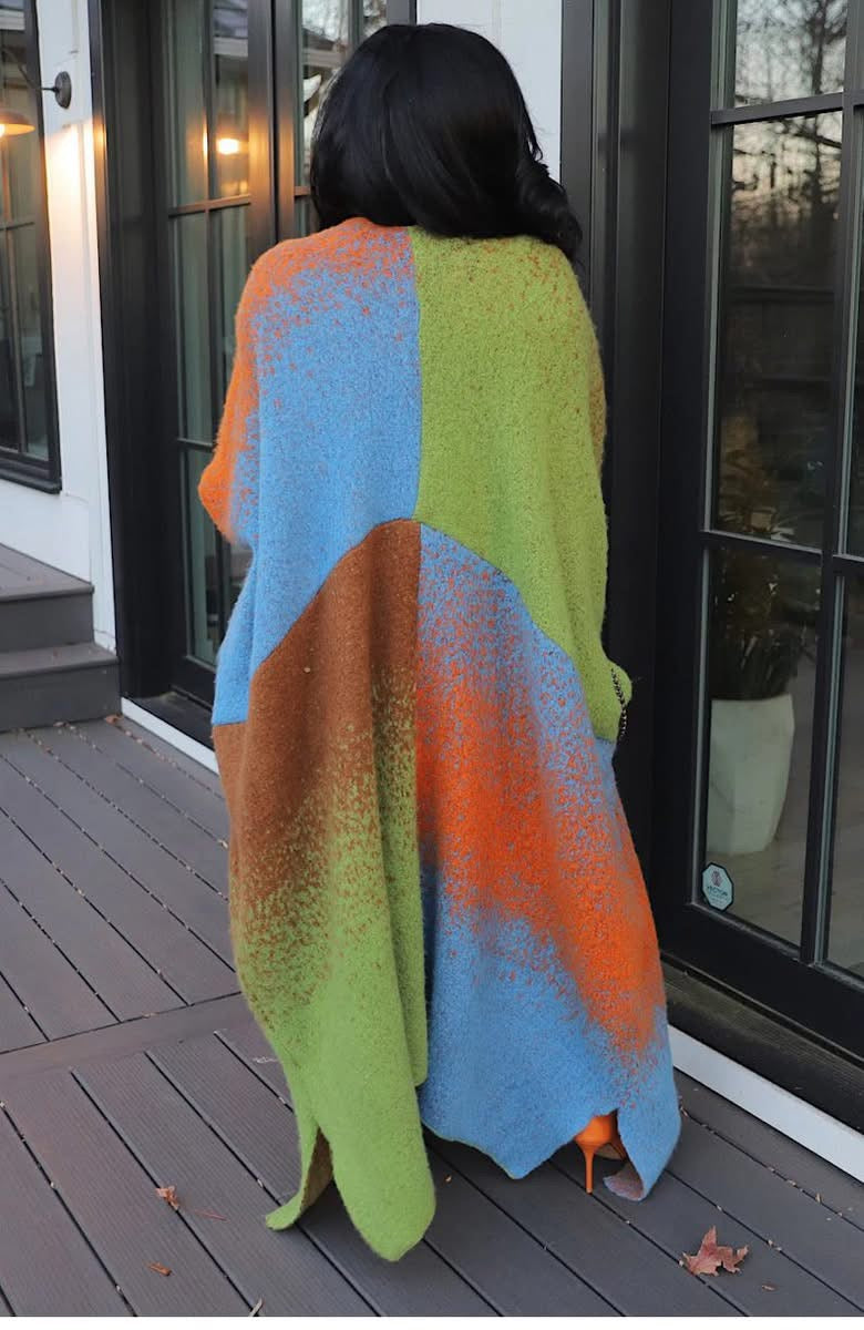 Ombré Kimono Cardigan
