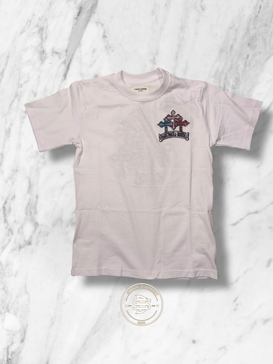 Youth Crystalized Cross Tee