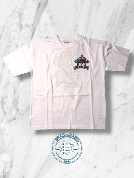 Crystalized Cross Shirt