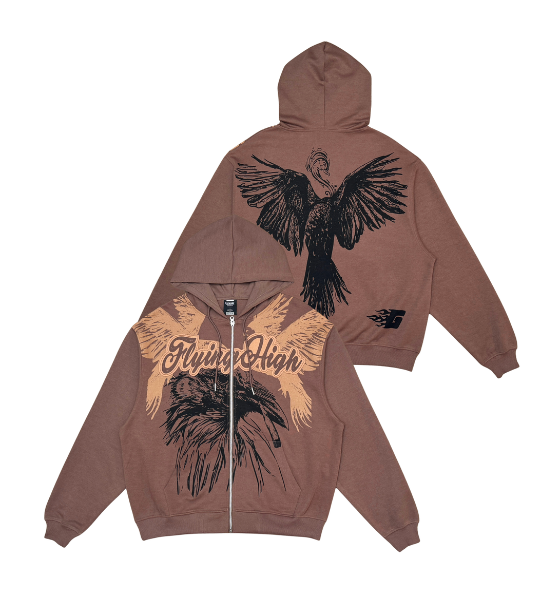 Flying High Zip-up Hoodie
