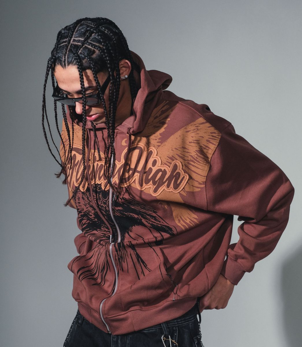 Flying High Zip-up Hoodie