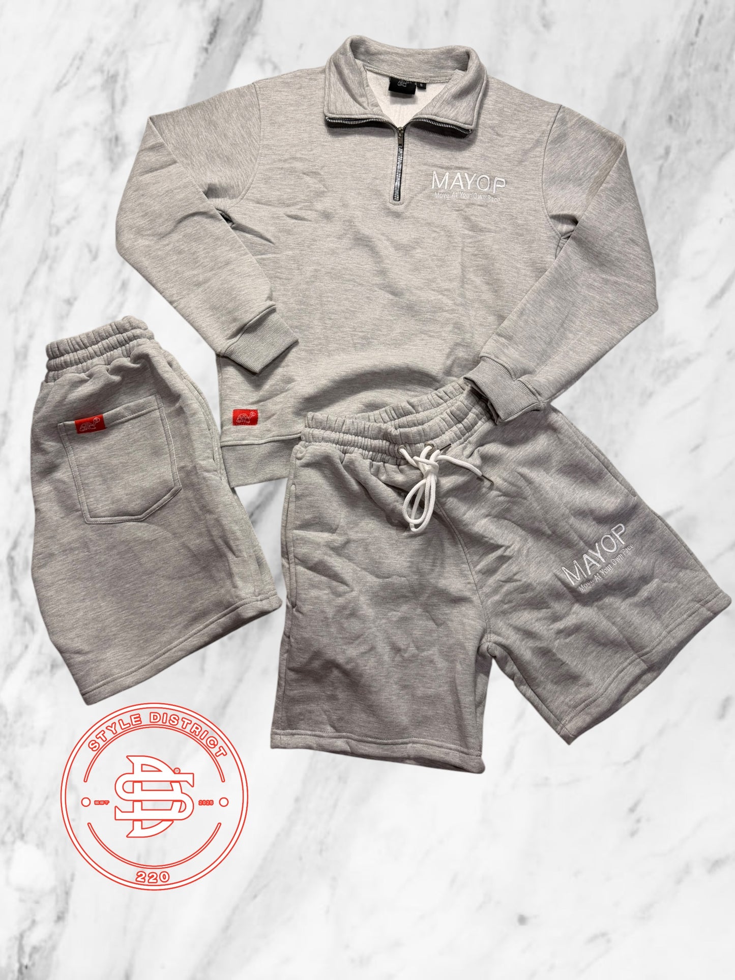 Red Label MAYOP 1/4 Zip Set