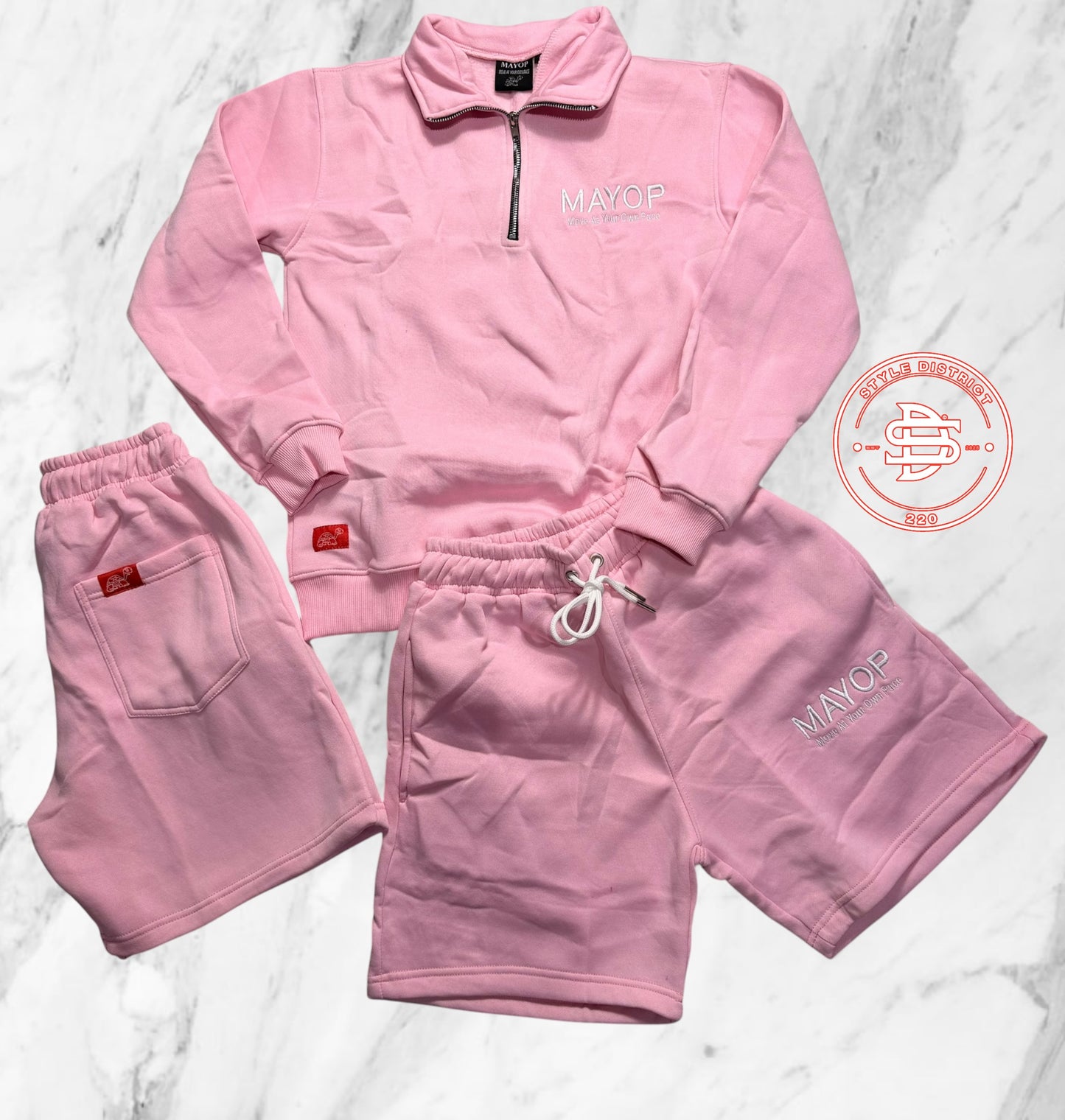 Red Label MAYOP 1/4 Zip Set